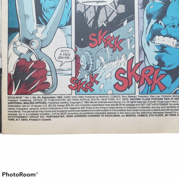 Excalibur Comic #54 ((1992)) - Picture 5 of 6